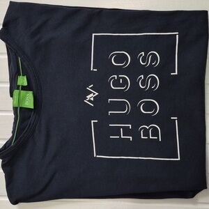 Hugo Boss Navy White Logo Luxury Tee 1 XXL